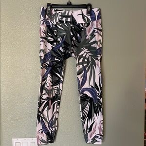 Calvin Klein Performance Leaf Print Leggings